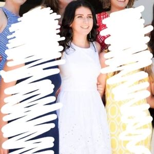 White Eyelet Sundress